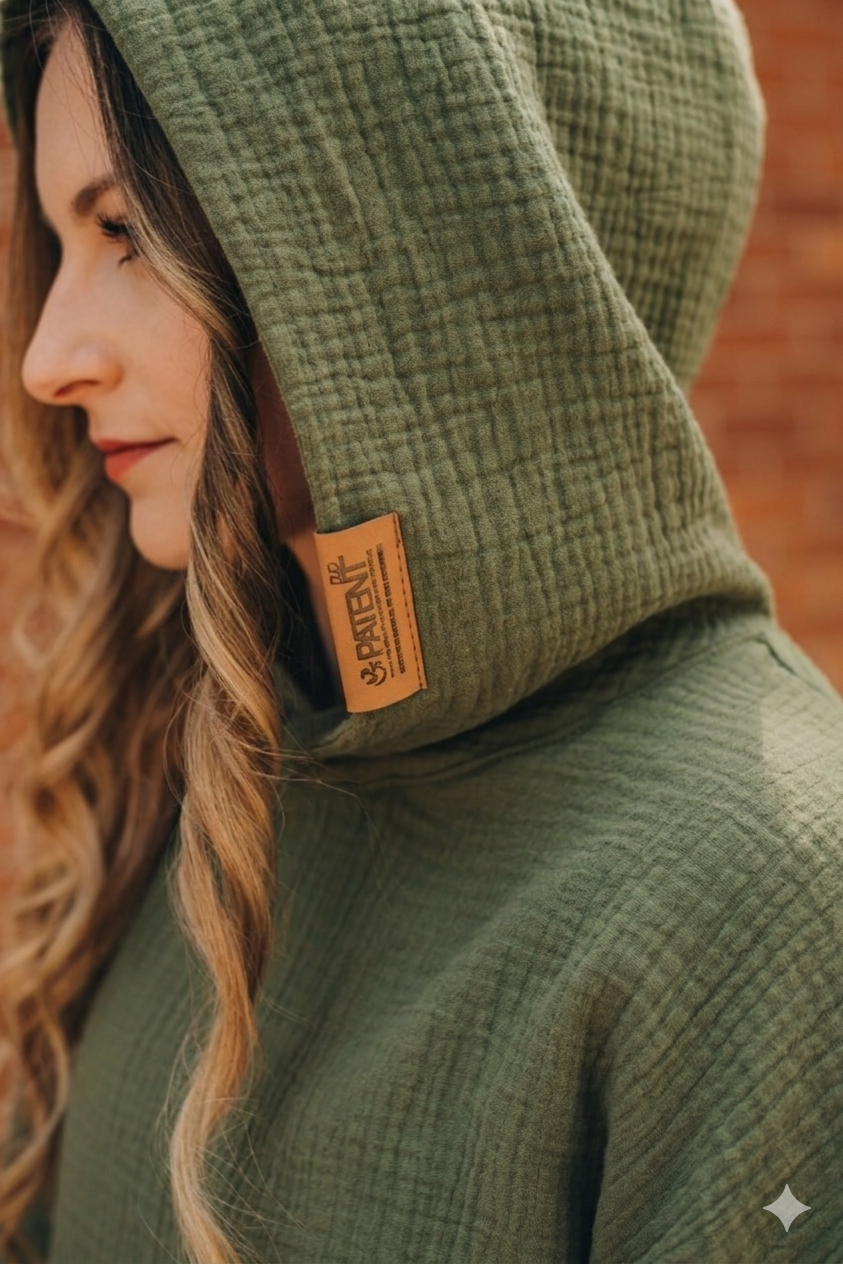 Ikigai-Flow-Hoodie-Lenge-lélegző-tudatos-nyári-kapucnis-felső PatentDuo