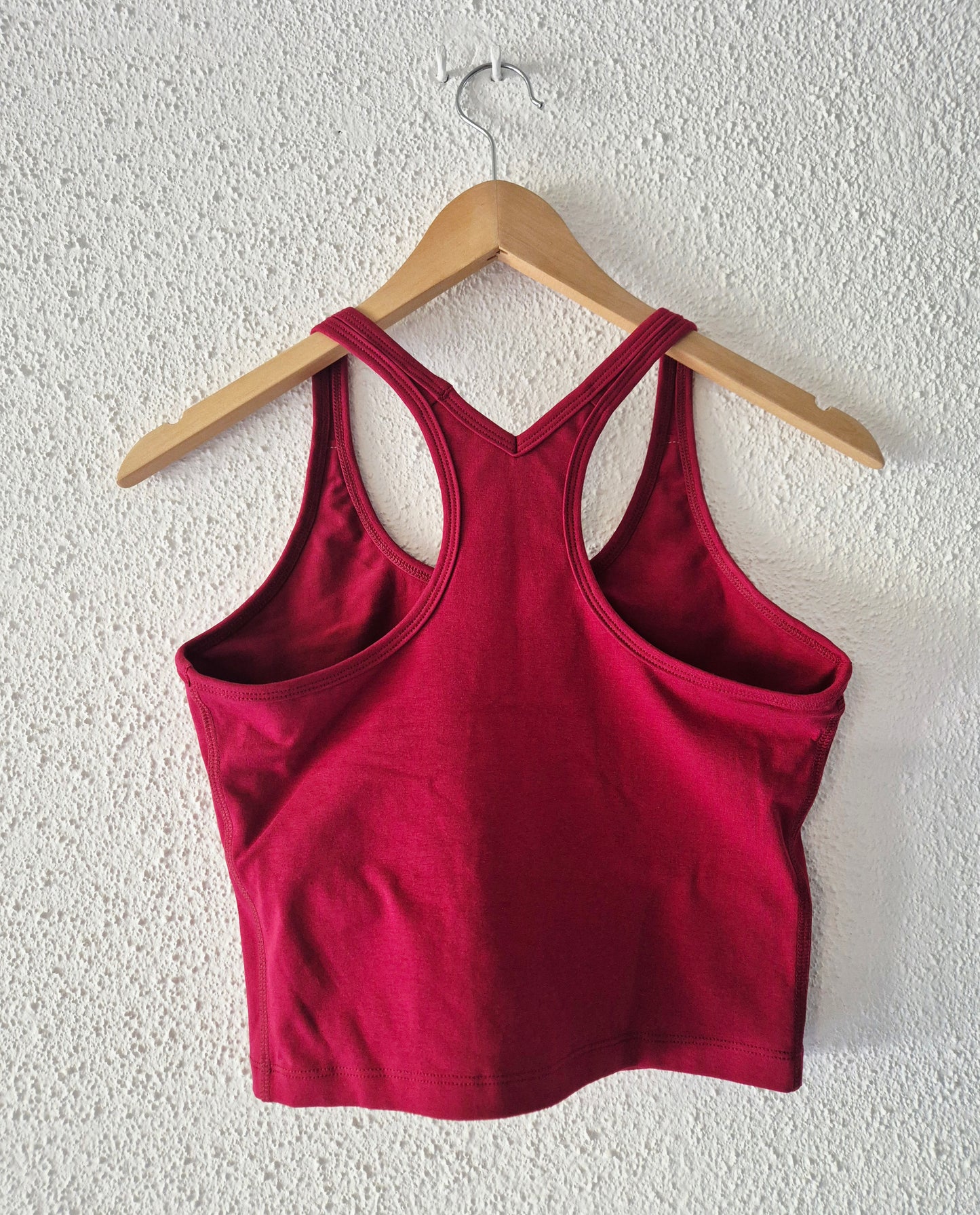 Organikus pamut női tank top - Bordópiros - PatentDuo