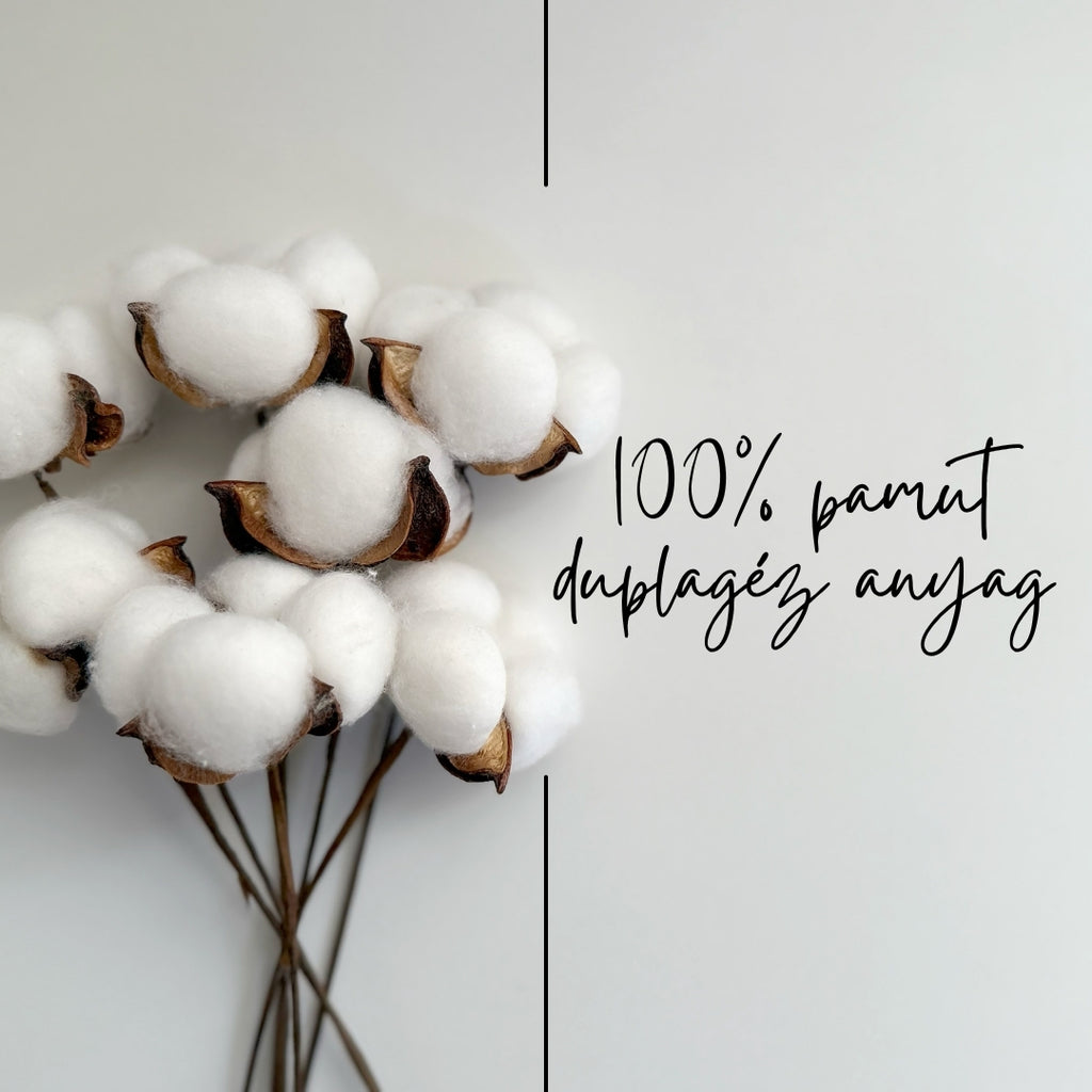 100 % Baumwolle, weicher Griff, doppellagiger Baumwollstoff