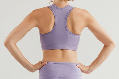 Orgona sportmelltartó bra bio organikus pamut jógára pilatesre gymbe 