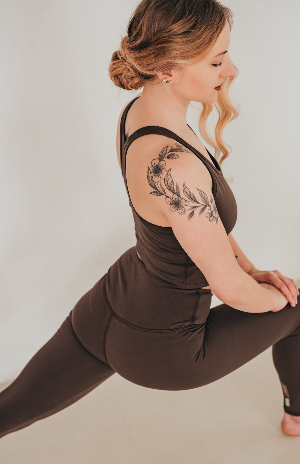 Terra-Nude organikus pamut overál cica nadrág leggings szet joga pilatesre gym