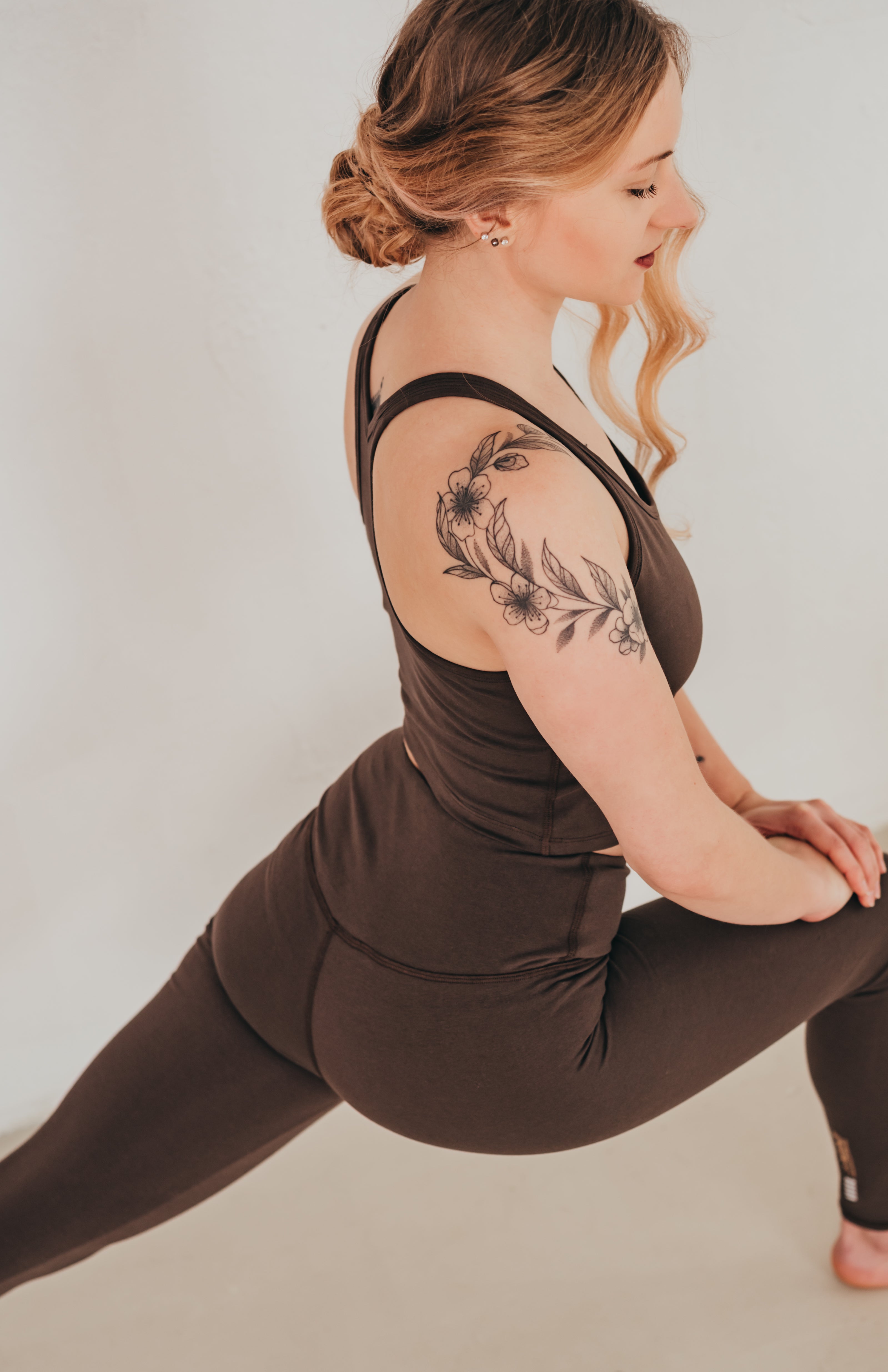Terra-Nude organikus pamut overál cica nadrág leggings szet joga pilatesre gym