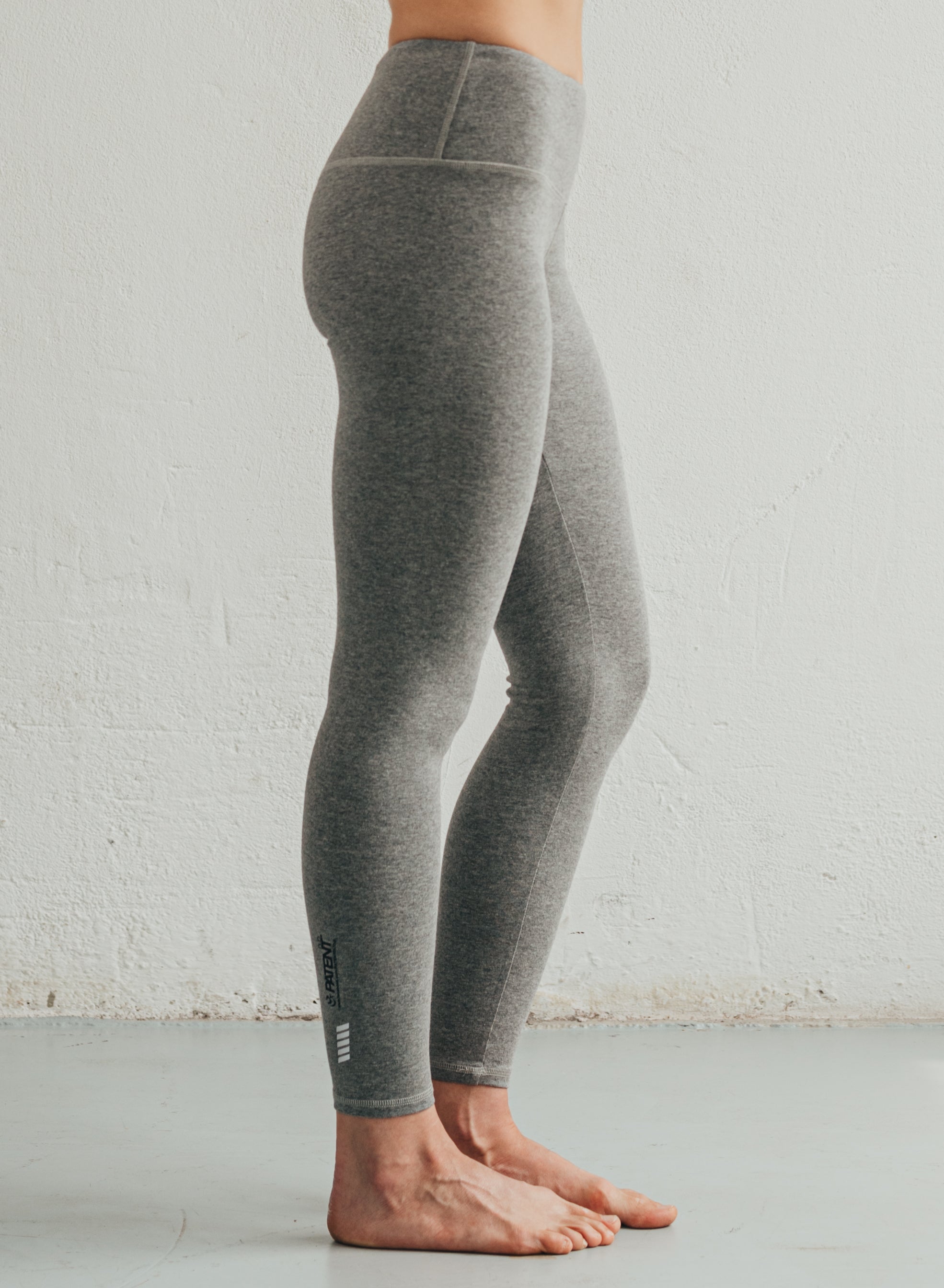 Világos-Szürke organikus pamut overál cica nadrág leggings szet joga pilatesre gym io pamut