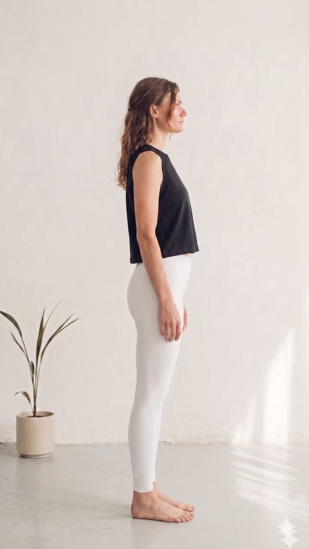 Fekete pamut bio trikó jóga pilates edzés szagmentes elölről cropped