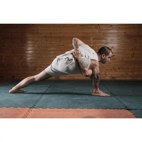 Yoga-T-Shirt aus Bio-Baumwolle