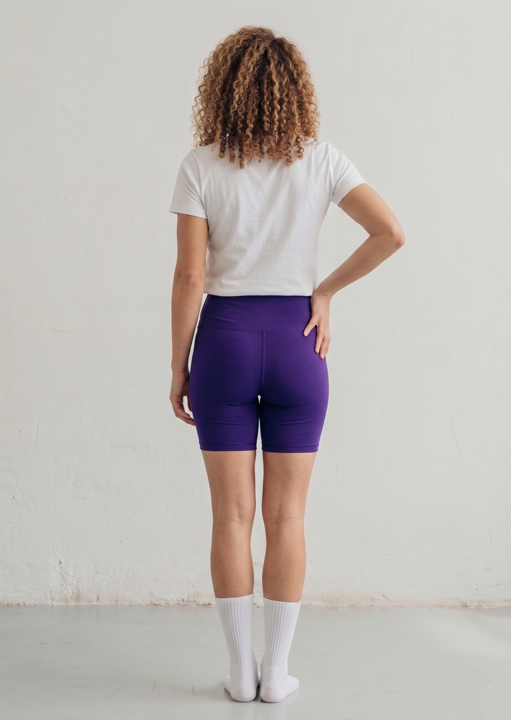 lila patentdu short jógára pilatesre pamut organikus