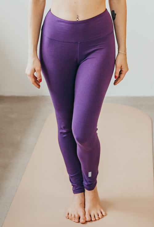 Bíbor Organikus pamut leggings szinetárdóra