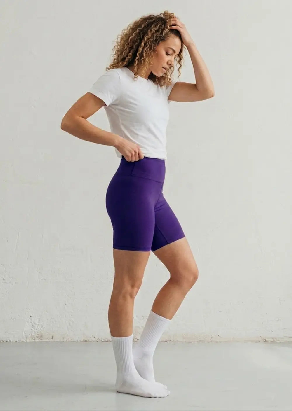 Organikus pamut rövid leggings