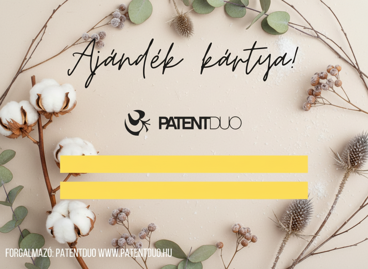 Patentduo AJÁNDÉK KÁRTYA - PatentDuo
