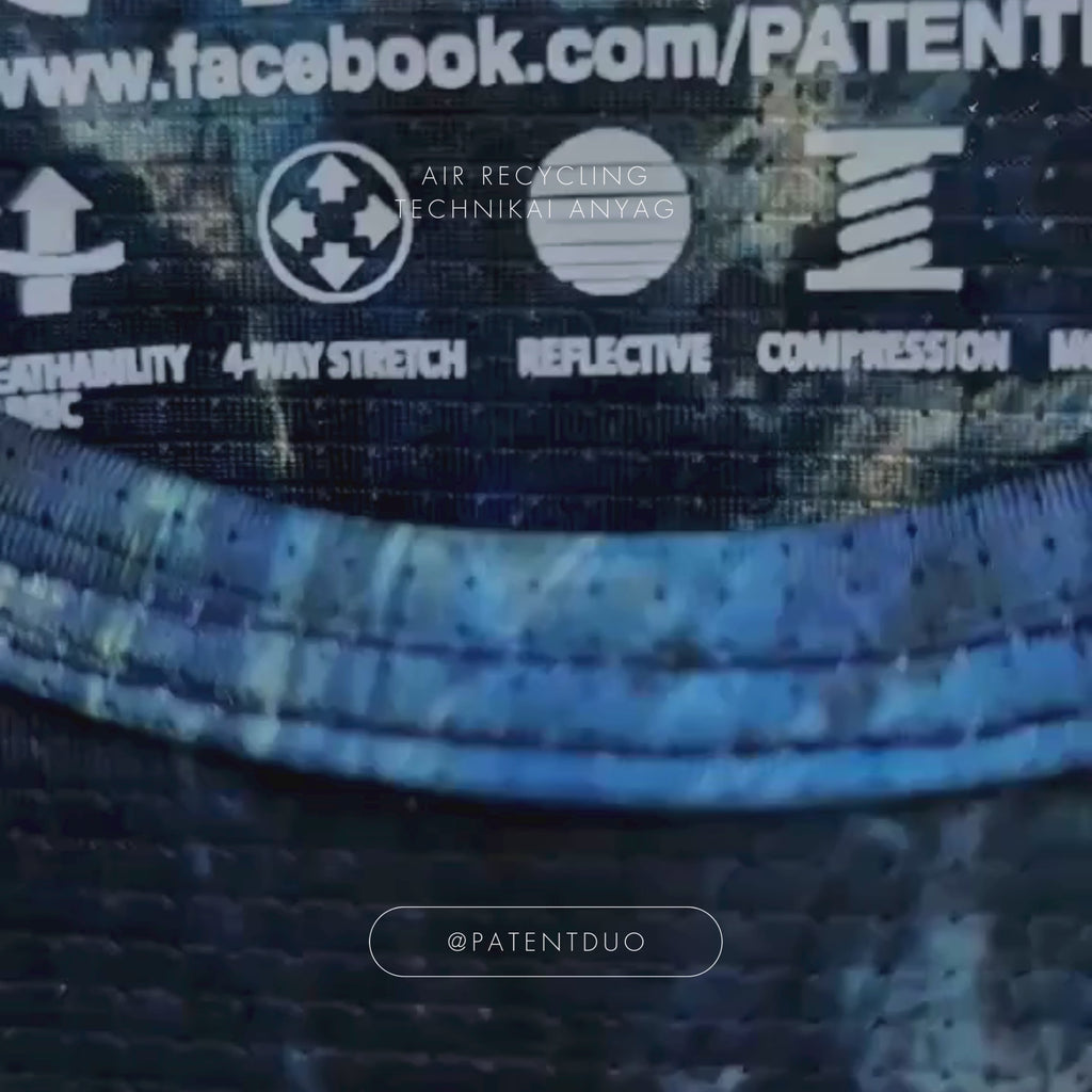 Hochwertiges, technisches AIR-Sport-Obermaterial aus Funktionsmaterial – Dunkelgrau