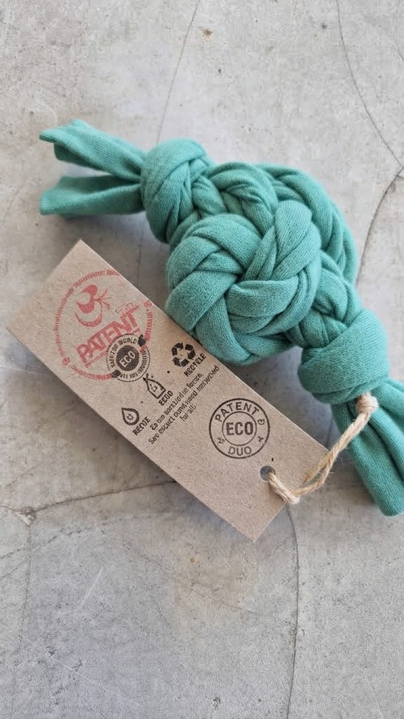 Mentha Matcha organikus pamut kötél kutyajáték
